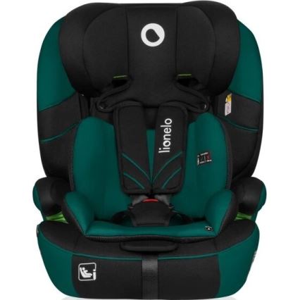 Lionelo - Automobilio sėdynė LEVI ONE i-Dydis 76-150 cm juoda/žalia