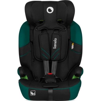 Lionelo - Automobilio sėdynė LEVI ONE i-Dydis 76-150 cm juoda/žalia