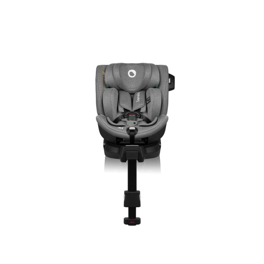 Lionelo - Automobilio sėdynė su baze besisukantis HARMONY i-Dydis 40-150 cm juoda/pilka