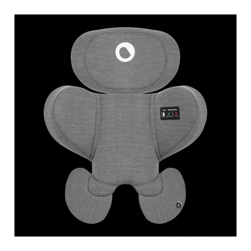 Lionelo - Automobilio sėdynė su baze besisukantis HARMONY i-Dydis 40-150 cm juoda/pilka