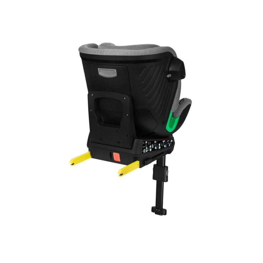 Lionelo - Automobilio sėdynė su baze besisukantis HARMONY i-Dydis 40-150 cm juoda/pilka