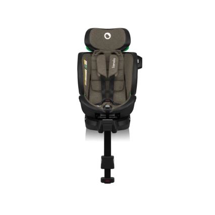Lionelo - Automobilio sėdynė su baze swivel HARMONY i-Dydis 40-150 cm juoda/alyvmedis