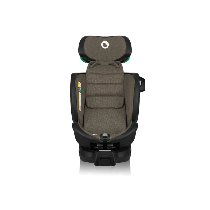 Lionelo - Automobilio sėdynė su baze swivel HARMONY i-Dydis 40-150 cm juoda/alyvmedis