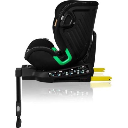 Lionelo - Automobilio sėdynė su baze swivel HARMONY i-Dydis 40-150 cm juoda