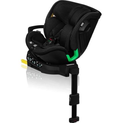 Lionelo - Automobilio sėdynė su baze swivel HARMONY i-Dydis 40-150 cm juoda