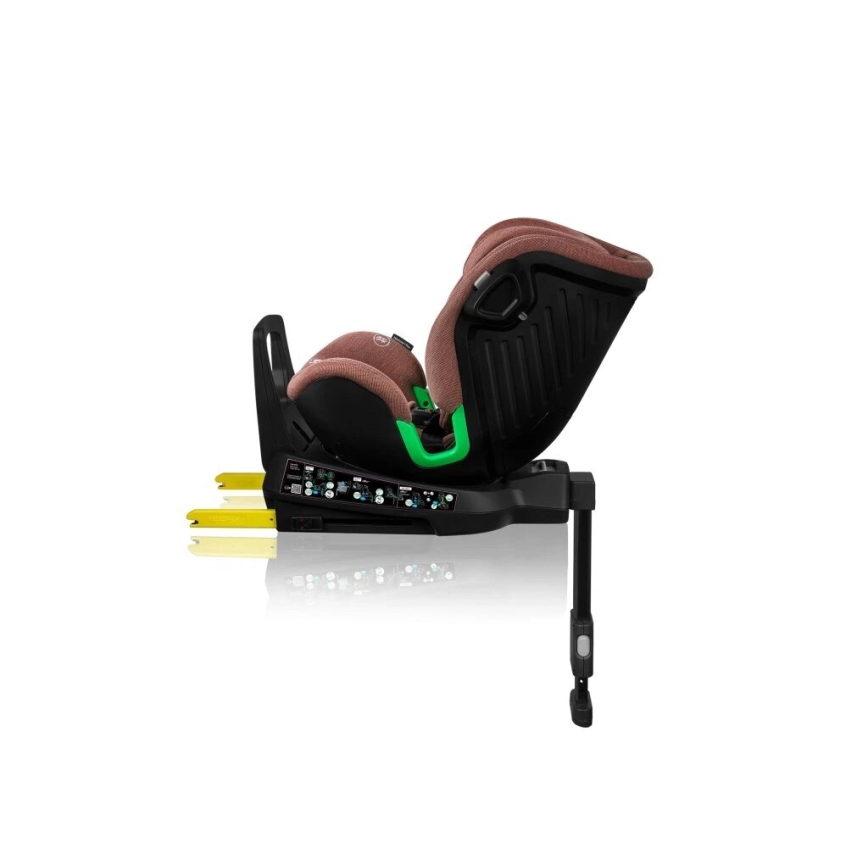 Lionelo - Automobilio sėdynė su baze swivel HARMONY i-Dydis 40-150 cm plyta