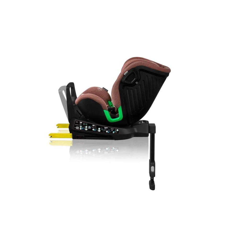 Lionelo - Automobilio sėdynė su baze swivel HARMONY i-Dydis 40-150 cm plyta