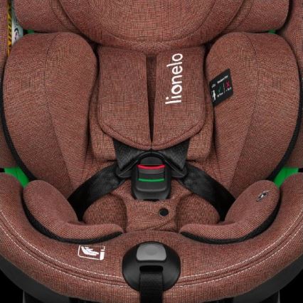 Lionelo - Automobilio sėdynė su baze swivel HARMONY i-Dydis 40-150 cm plyta