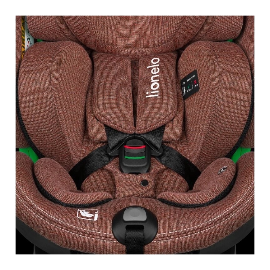 Lionelo - Automobilio sėdynė su baze swivel HARMONY i-Dydis 40-150 cm plyta