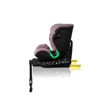 Lionelo - Automobilio sėdynė su baze swivel HARMONY i-Dydis 40-150 cm rausva
