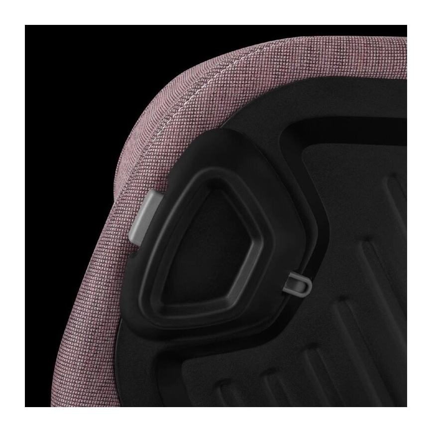 Lionelo - Automobilio sėdynė su baze swivel HARMONY i-Dydis 40-150 cm rausva