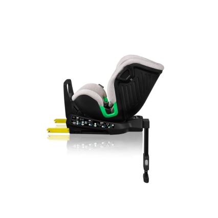 Lionelo - Automobilio sėdynė su baze swivel HARMONY i-Dydis 40-150 cm smėlio spalva