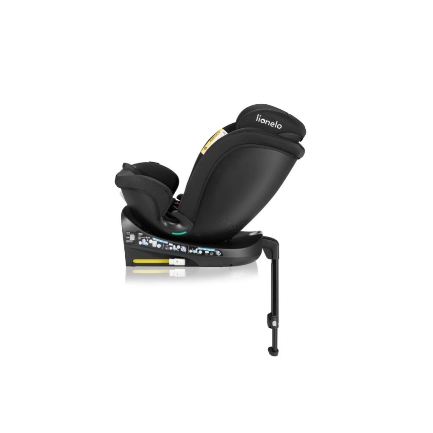 Lionelo - Automobilio sėdynė su baze swivel NAVY i-Dydis 40-150 cm juoda
