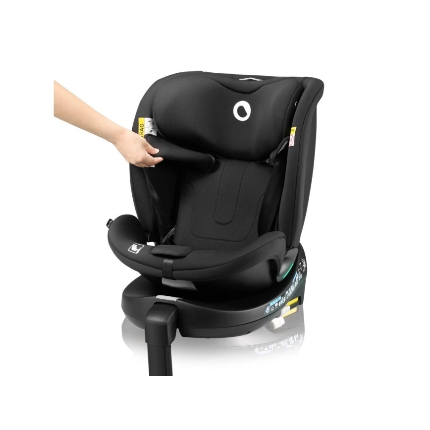 Lionelo - Automobilio sėdynė su baze swivel NAVY i-Dydis 40-150 cm juoda