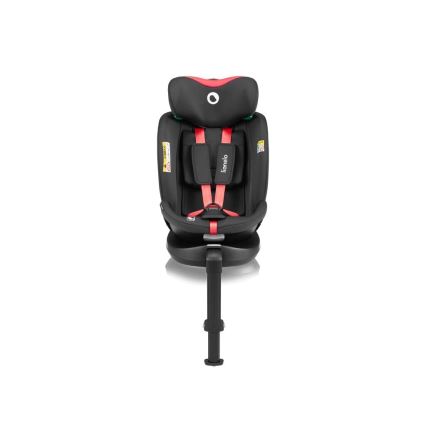 Lionelo - Automobilio sėdynė su baze swivel NAVY i-Dydis 40-150 cm juoda/raudona