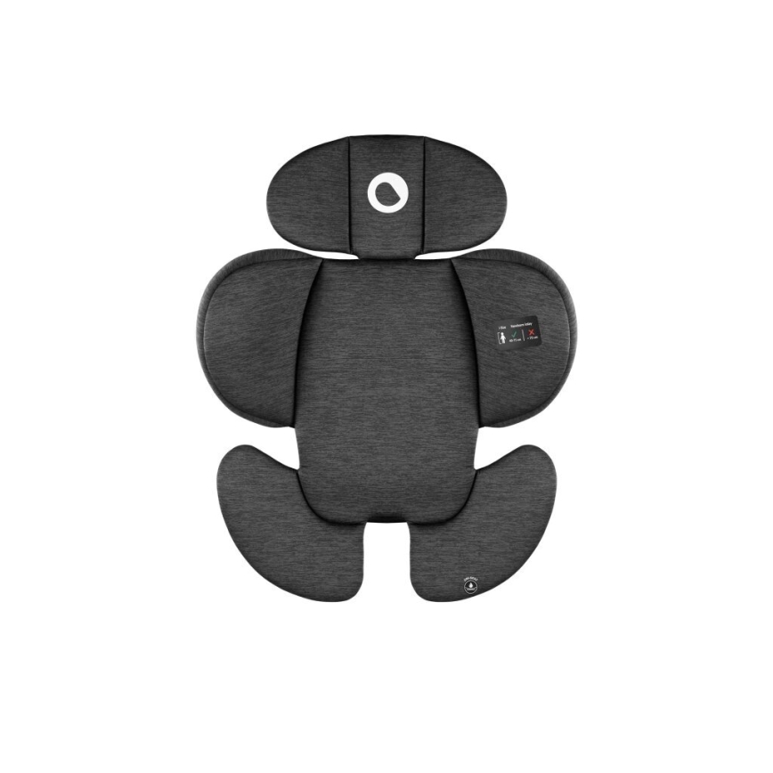 Lionelo - Automobilio sėdynė su baze swivel NAVY i-Dydis 40-150 cm juoda/raudona