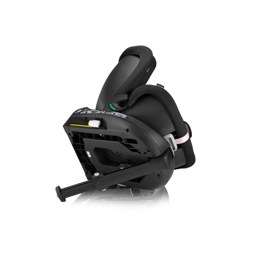 Lionelo - Automobilio sėdynė su baze swivel NAVY i-Dydis 40-150 cm juoda/rausva