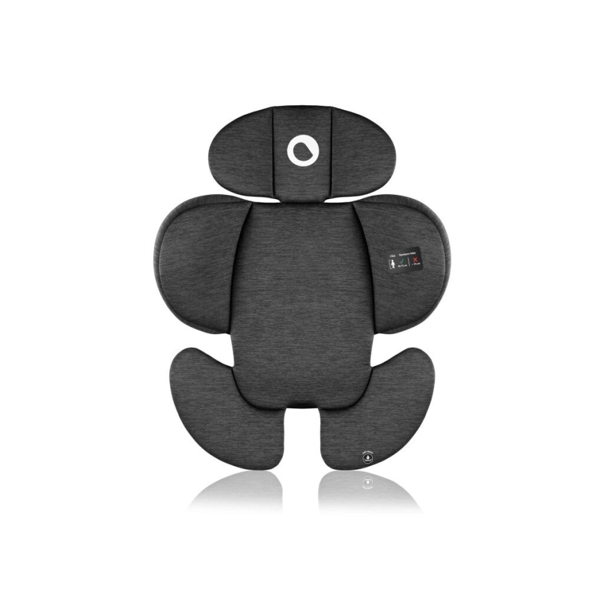 Lionelo - Automobilio sėdynė su baze swivel NAVY i-Dydis 40-150 cm juoda/rausva