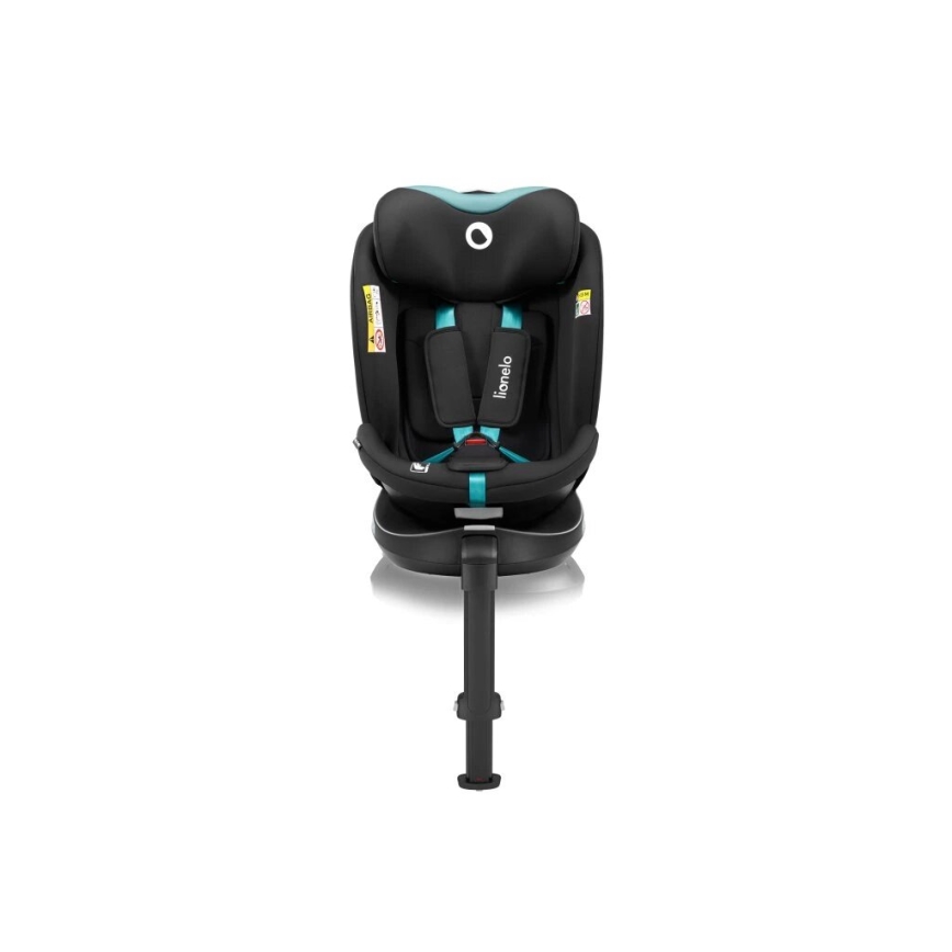 Lionelo - Automobilio sėdynė su baze swivel NAVY i-Dydis 40-150 cm juoda/turkis