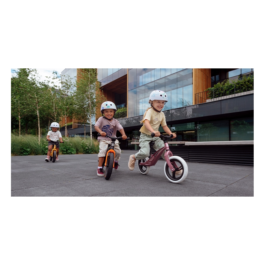 Lionelo - Balansinis dviratis BART AIR juodas/oranžinis