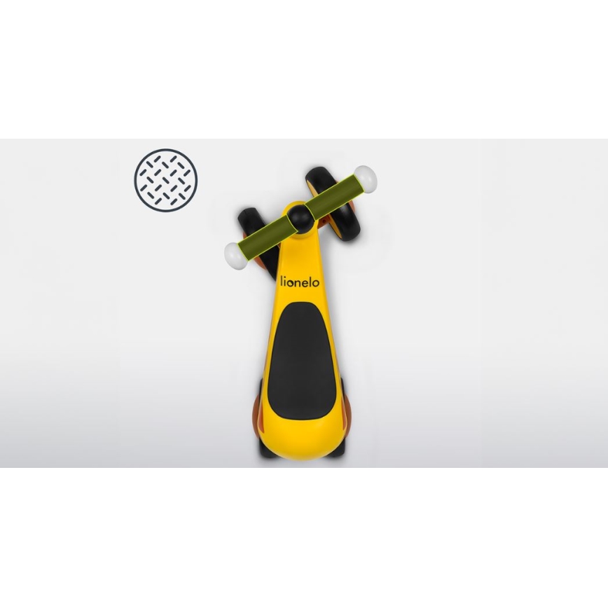 Lionelo - balansinis dviratukas SAMMY geltonas