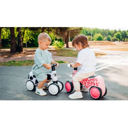 Lionelo - balansinis dviratukas SAMMY juoda/balta