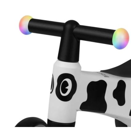 Lionelo - balansinis dviratukas SAMMY juoda/balta