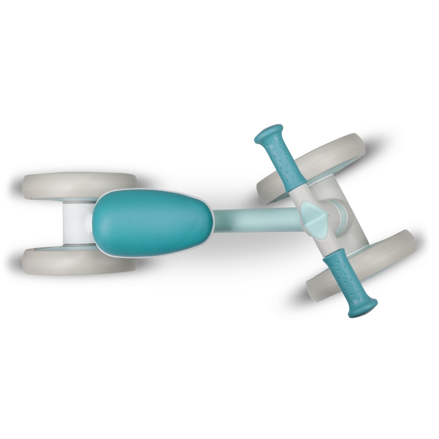 Lionelo - balansinis dviratukas VILLY, žalia-turkio spalvos