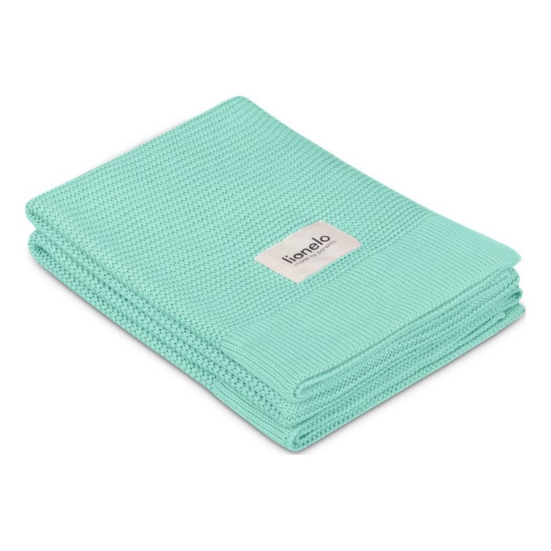 Lionelo - bambukinė antklodė BAMBOO BLANKET 75x100 cm mėtų spalvos