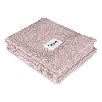 Lionelo - Bambukinė antklodė BAMBOO BLANKET 75x100 cm Rožinė