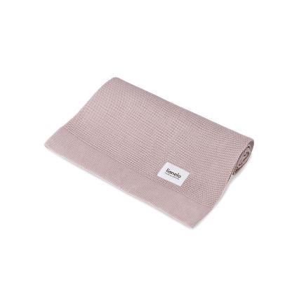 Lionelo - Bambukinė antklodė BAMBOO BLANKET 75x100 cm Rožinė