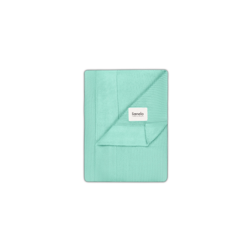 Lionelo - Bambuko antklodė BAMBOO BLANKET 75x100 cm mėtinė