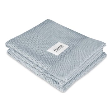 Lionelo - Bambuko antklodė BAMBOO BLANKET 75x100 cm Pilka
