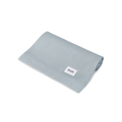 Lionelo - Bambuko antklodė BAMBOO BLANKET 75x100 cm Pilka