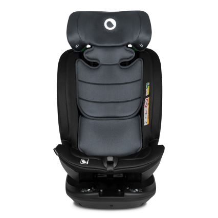 Lionelo - BASTIAAN i-Size 40-150 cm pasukama automobilinė kėdutė su baze, Pilkas akmuo
