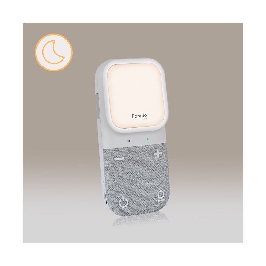 Lionelo - Belaidė įkraunama kūdikių garso stebėjimo priemonė BABYLINE 2.3 5V