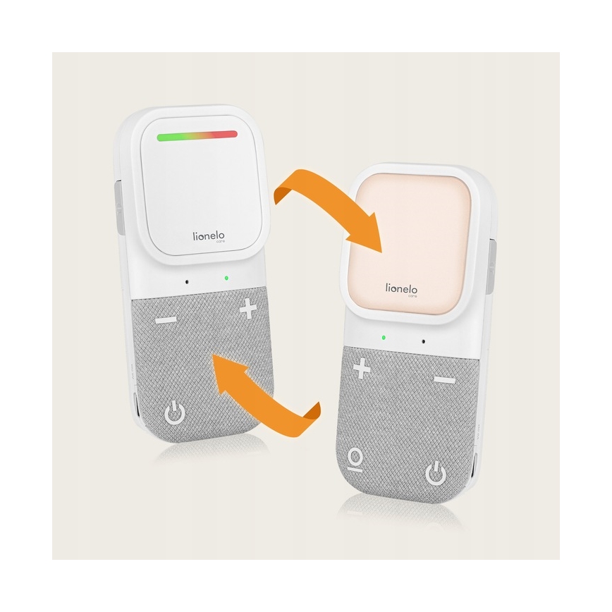 Lionelo - Belaidis įkraunamas garso kūdikių monitorius BABYLINE 2.2 5V