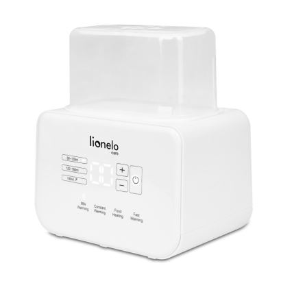 Lionelo - Buteliukų šildytuvas THERMUP DOUBLE 250W/230V baltas