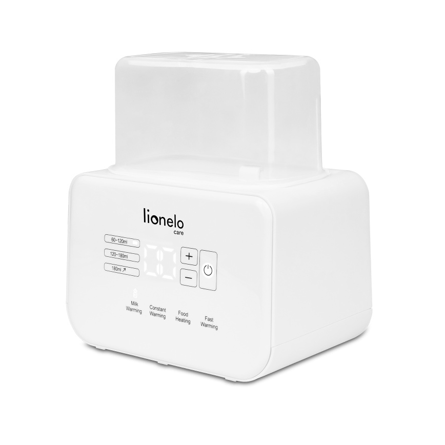 Lionelo - Buteliukų šildytuvas THERMUP DOUBLE 250W/230V baltas
