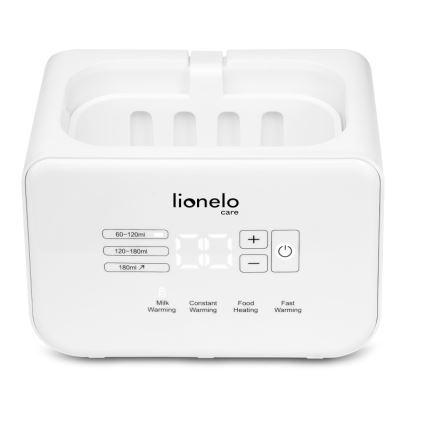 Lionelo - Buteliukų šildytuvas THERMUP DOUBLE 250W/230V baltas