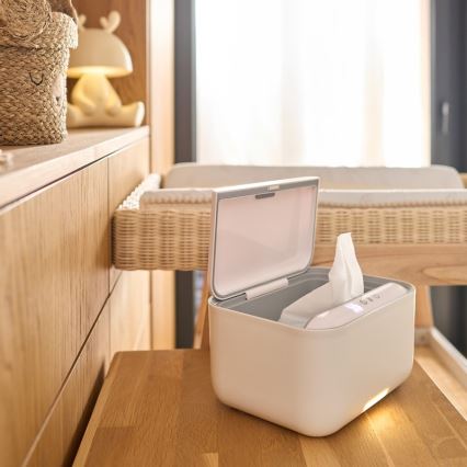 Lionelo - Drėgnųjų servetėlių šildytuvas BABYBLISS 20W/230V