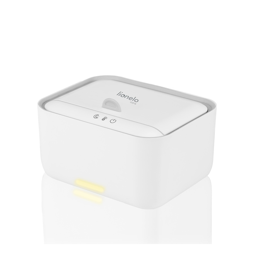 Lionelo - Drėgnųjų servetėlių šildytuvas BABYBLISS 20W/230V