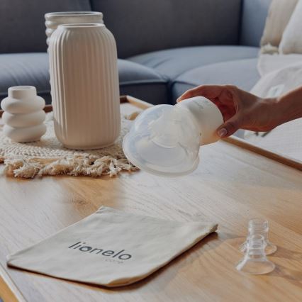 Lionelo - Įkraunamas elektrinis krūties pieno siurblys FIDI FREE SIMPLE 5V 1000 mAh 180 ml