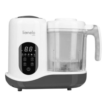 Lionelo - Garinė viryklė 5in1 BABYMENU 110W/230V balta/pilka