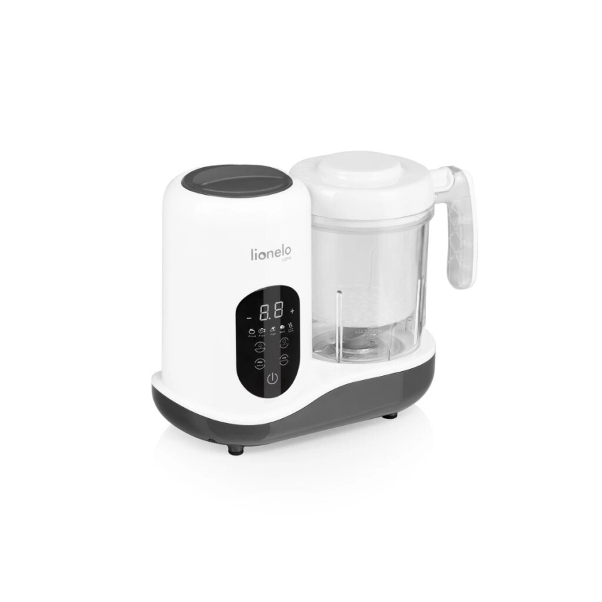 Lionelo - Garinė viryklė 5in1 BABYMENU 110W/230V balta/pilka