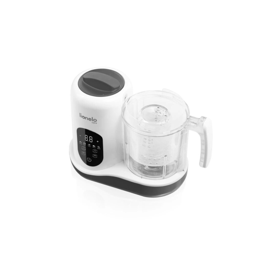 Lionelo - Garinė viryklė 5in1 BABYMENU 110W/230V balta/pilka
