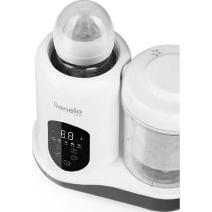 Lionelo - Garinė viryklė 5in1 BABYMENU 110W/230V balta/pilka