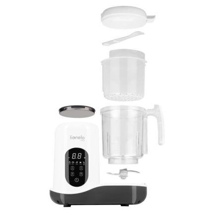 Lionelo - Garinė viryklė 5in1 BABYMENU 110W/230V balta/pilka