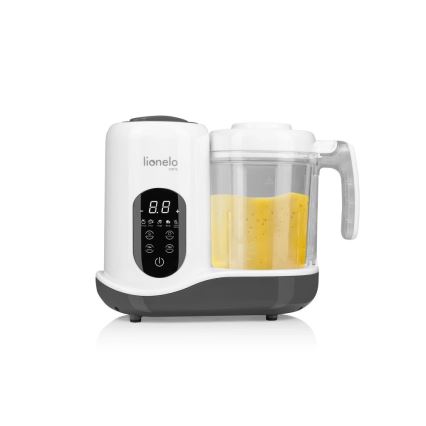 Lionelo - Garintuvas 5in1 BABYMENU 110W/230V balta/pilka