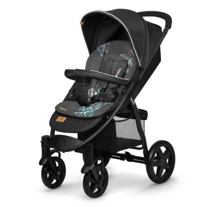 Lionelo - Įdėklas vežimėliui SEATLINER Golden Moments Grey